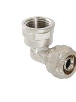 Угольник обжимной с переходом на вн. р. VALTEC 16х3/4"