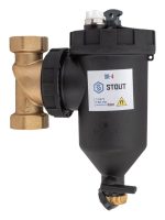 STOUT Шламоотделитель с магнитом и циклонным фильтром,  1" ВН