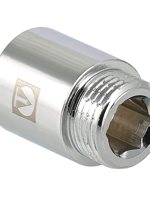 Удлинитель VALTEC 1" вн. х80мм (ХРОМ)