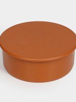 PP Заглушка канализационная D160 ОРАНЖ КОНТУР