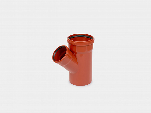 PP Тройник канализационный D160х110/45 ОРАНЖ