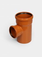 PP Тройник канализационный D160х110/90 ОРАНЖ КОНТУР