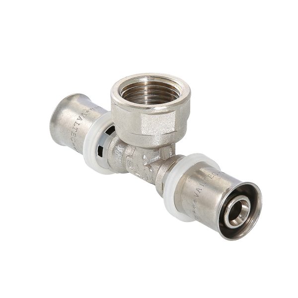 Тройник пресс вн. р. VALTEC 20х1/2"х20