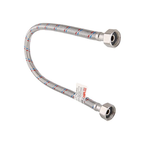 г/п для воды 1/2" 200см вн.-вн. Гайка-Н.сталь/ниппель-Н.сталь