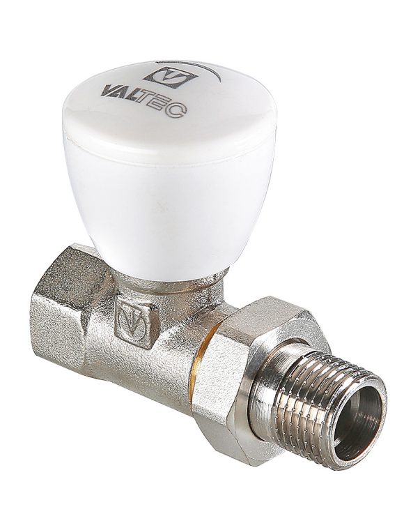 Клапан ручной VALTEC, для радиатора, прямой 1/2"