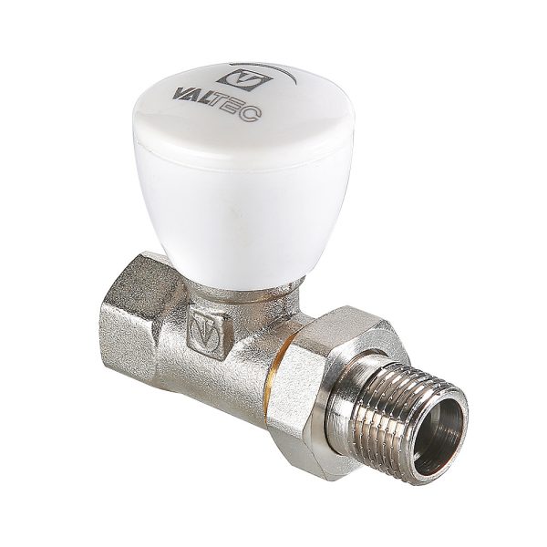 Клапан ручной VALTEC, для радиатора, прямой 1/2"
