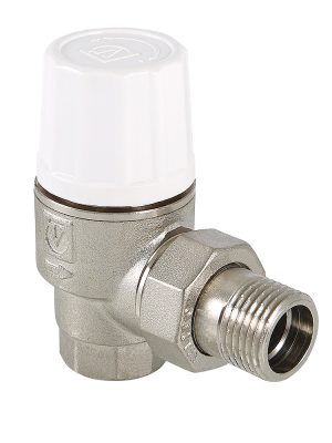 Клапан радиаторный VALTEC, повышенной пропускной спос-ти угловой, 1/2"