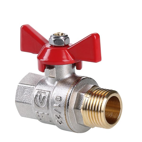 Кран шаровой VALTEC BASE, рукоятка бабочка 3/4" вн.-нар.