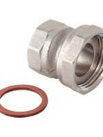 Полусгон прямой VALTEC с накидной гайкой вн. р. 1"х3/4"
