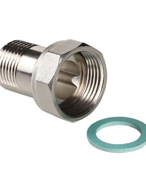 Полусгон прямой VALTEC с накидной гайкой, 3/4"x3/4"