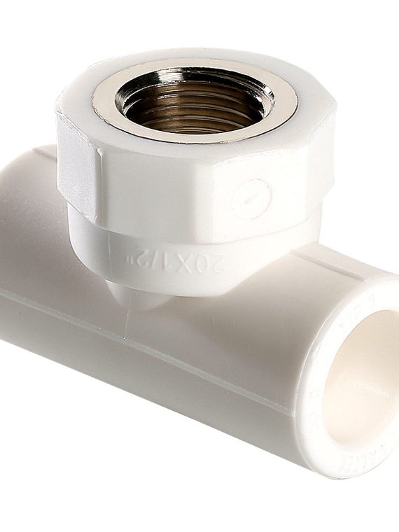 Тройник полипропиленовый VALTEC вн. р 25х1/2"