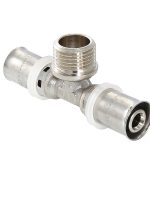 Тройник пресс нар. р. VALTEC 26х3/4"х26