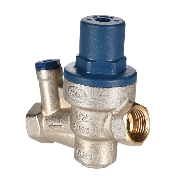 Редуктор давл. MINI PN 16, мембр., со встр. фильтром и демпф. камерой от 1 до 7 бар,1/2” (0218.015)