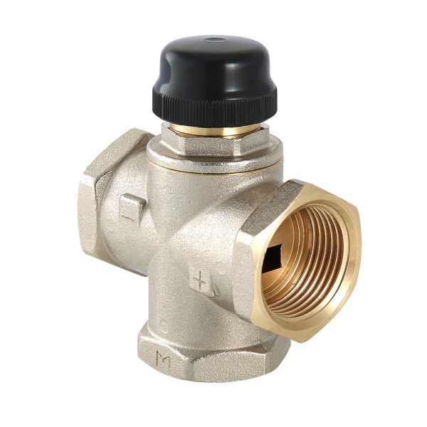 Клапан трехходовый VALTEC, смесительный 1" ( с центральным смешиванием)