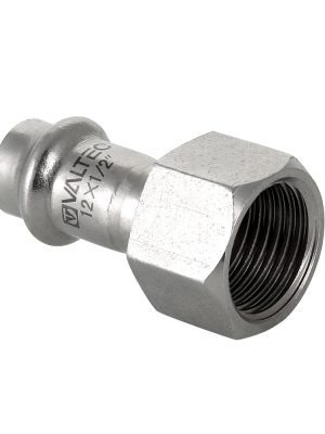 Соединитель вн.р VALTEC нержавеющая сталь 22х3/4"
