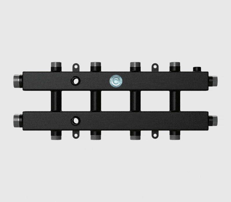 Коллектор комбинированный Север-КМ5 черный