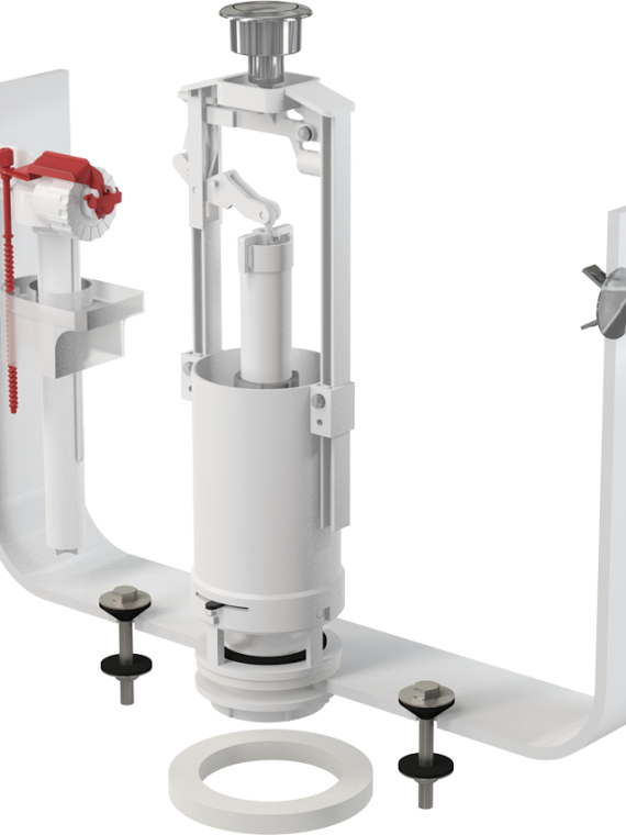 SA2000 1/2 CHROM Выпускной комплект со стоп кнопкой