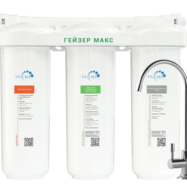 Фильтр Гейзер Макс (Моноскоба Рус 2022 резьба)