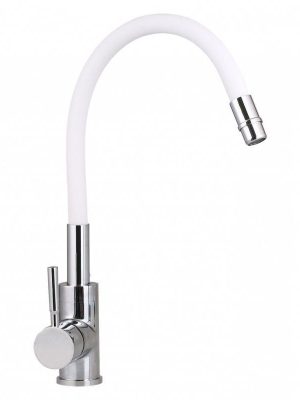 Смеситель д/кухни GROSS AQUA 3241508W ColorFlex с гибк. изл.