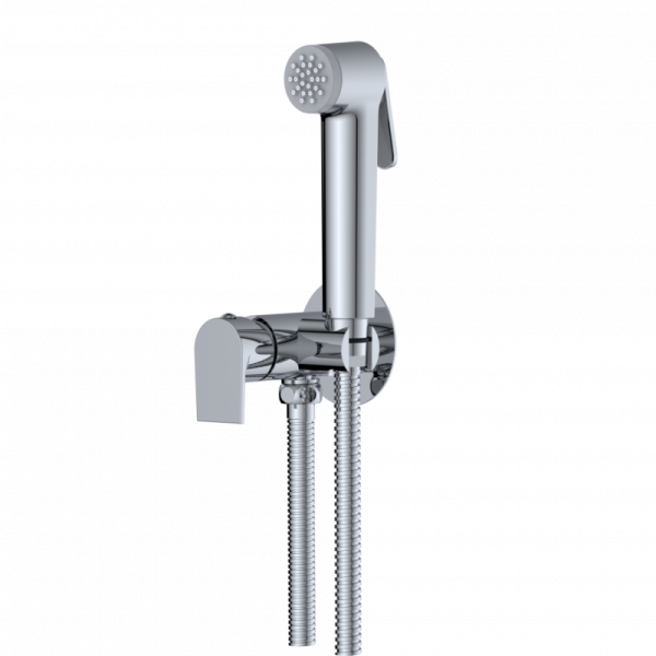 Смеситель c гиг.душем встр. GROSS AQUA GA042601C