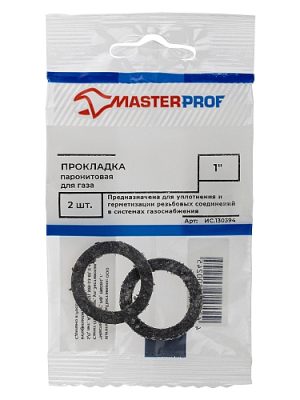 Прокладка паронитовая (для газа) 1" (2 шт.), MP