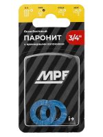 Прокладка паронитовая безасбестовая MPF 3/4" (2 шт.), МР