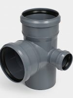 PP Крестовина двухпл. правая канализационная D110х110х50/90 СТАНДАРТ КОНТУР