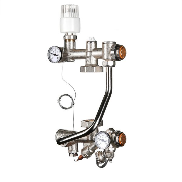 Насосно-смес. узел, без насоса, монтажная длина насоса 130 мм