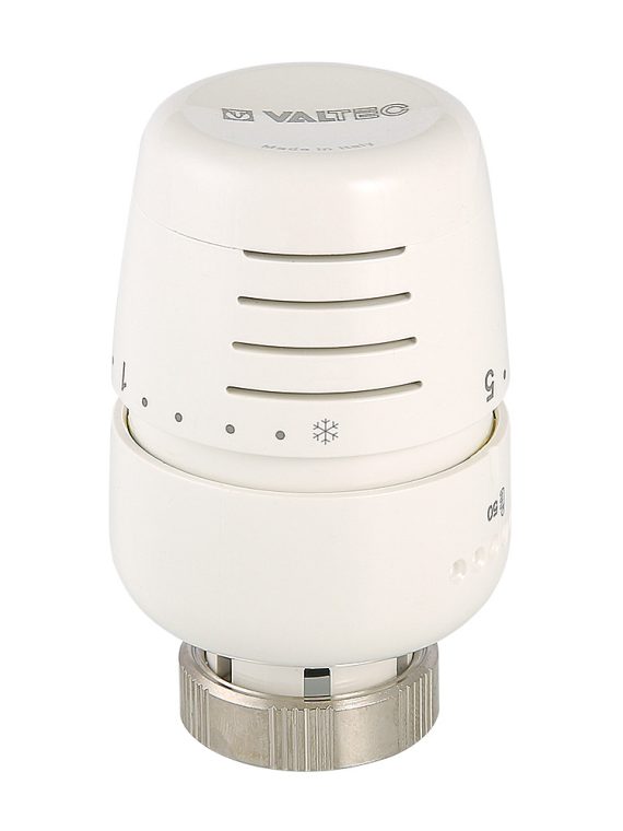 Термоголовка VALTEC, жидкостная, диапазон регулировки 6,5 - 28°C