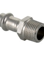 Соединитель нар.р VALTEC нержавеющая сталь 28х3/4"