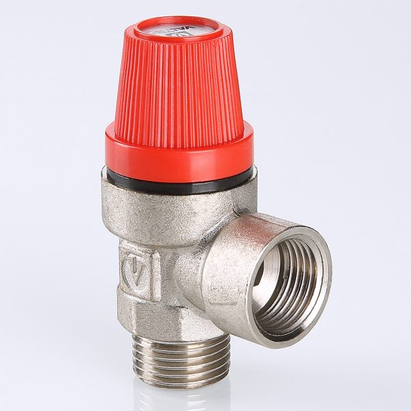 Предохранительный клапан VALTEC, вн.-нар. PN10, DN15,1/2", Pн 3,0 бар