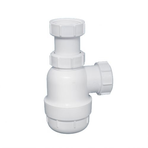 McAlpine Сифон бутылочный 1 1/2"х40 мм без выпуска, выход компрессионный D=40 мм