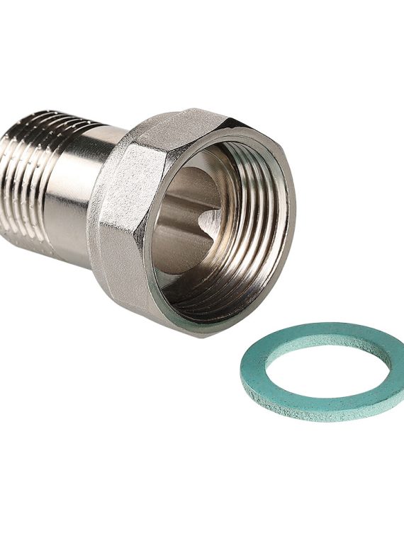 Полусгон прямой VALTEC с накидной гайкой, 1"x3/4"
