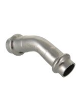 Угольник 45° VALTEC нержавеющая сталь 28