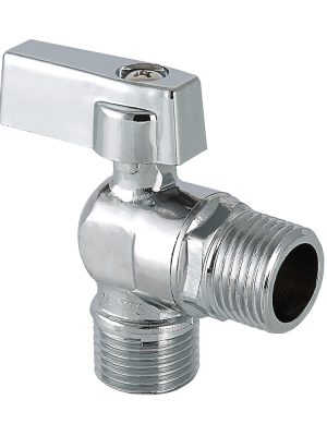 Кран шаровой VALTEC угловой для подкл. с/т приборов 1/2"х1/2"