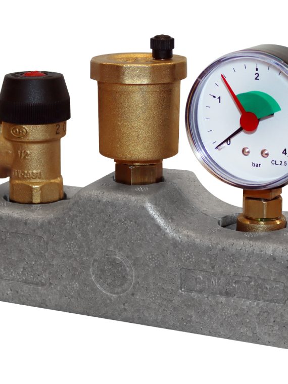 Группа безопасности котла 1  (до 50 кВт) (в теплоизоляции) (503.528) STOUT