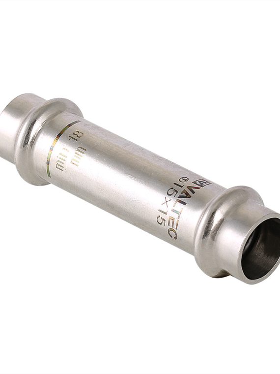 Муфта надвижная VALTEC нержавеющая сталь 15х15