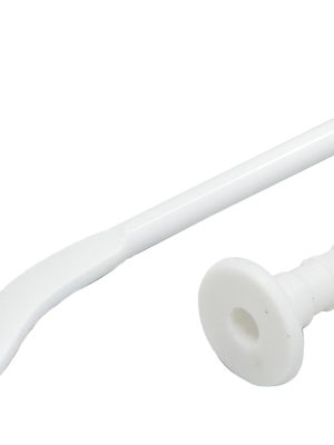 Кронштейн для радиатора с дюбелем белый (7*180 мм)