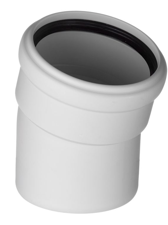 Отвод D110x15° Комфорт (уп.20)