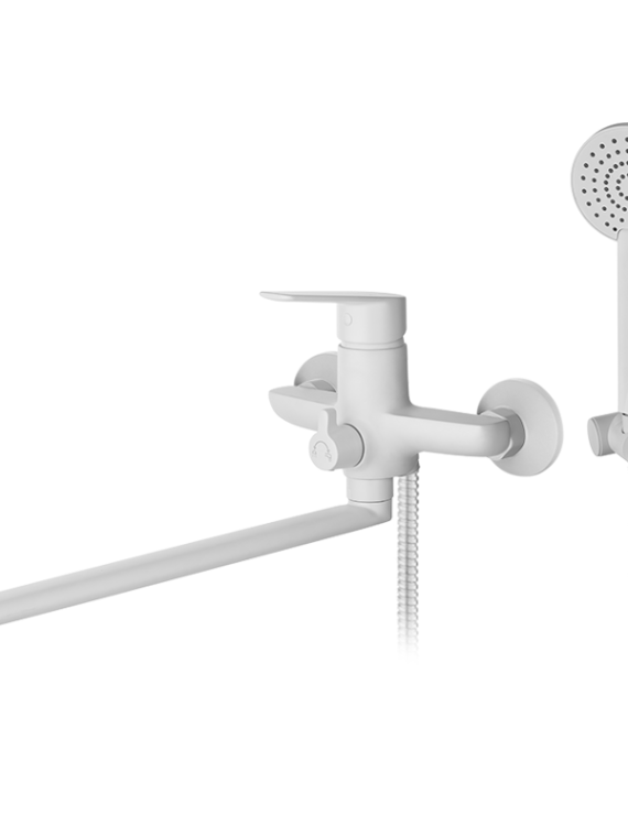 Смеситель д/ванны длин. излив GROSS AQUA 7121285MW-35F Dyno