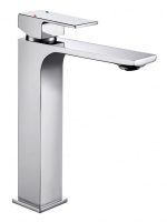 Смеситель для умывальника GROSS AQUA 6125880C Edge выс/излив