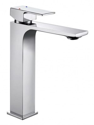 Смеситель для умывальника GROSS AQUA 6125880C Edge выс/излив