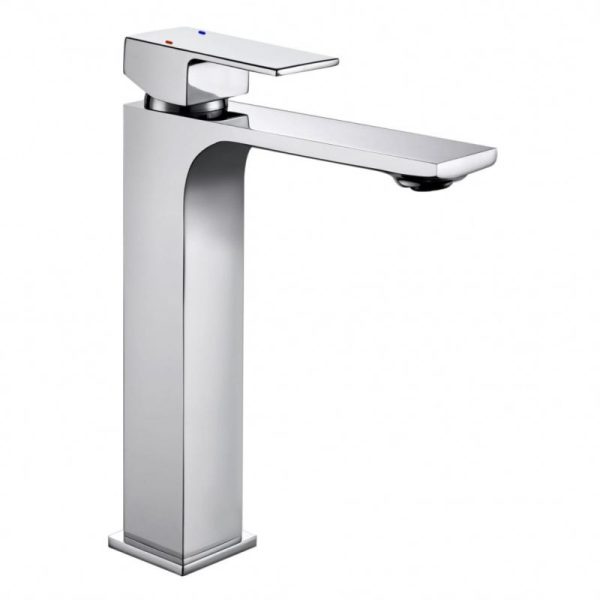 Смеситель для умывальника GROSS AQUA 6125880C Edge выс/излив