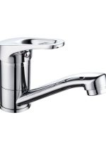 Смеситель д/к GROSS AQUA  3210258С-15 кор. Излив G0109 Base