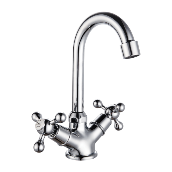 Смеситель для умывальника GROSS AQUA 6088039С - В06 Yota