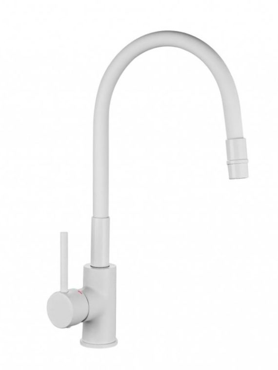 Смеситель д/кухни GROSS AQUA 3241508MW ColorFlex Matt White