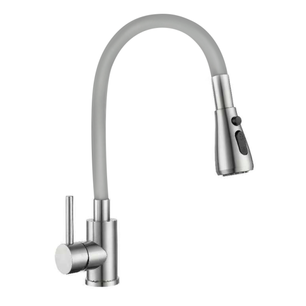 Смеситель для кухни с гибк.изливом 3241609SSG Neosteel