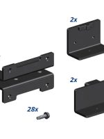 Комплект стальных петель для профиля WALLBOX