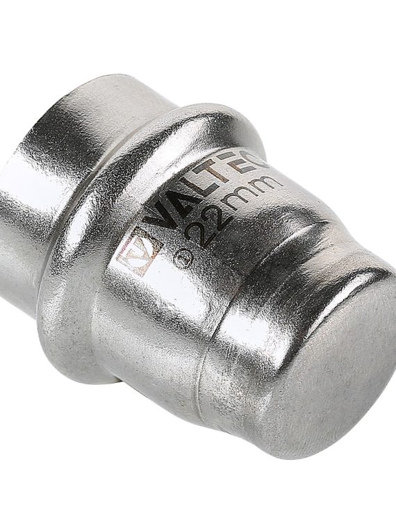 Заглушка VALTEC нержавеющая сталь 22