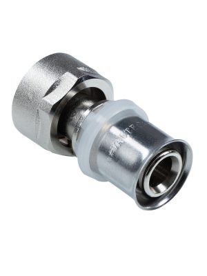 Соединитель коллекторный евроконус/пресс VALTEC, для м./п. трубы 20(2,0)x3/4 (евроконус)